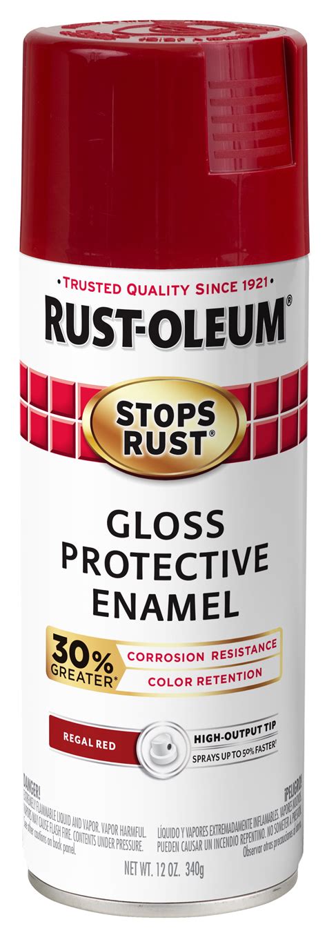 rust oleum gloss spray paint